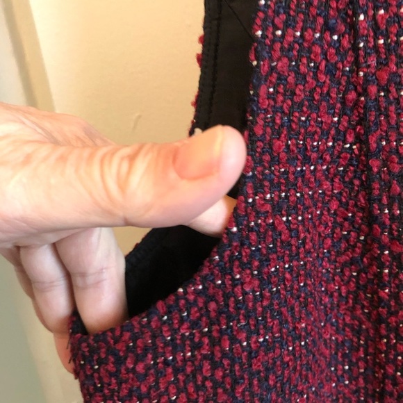 Just Fab Xxl burgundy and Black Sleeveless Sheath dress with pockets-new - Picture 4 of 12